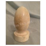 Marble Egg Sculpture