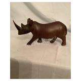 Hand Carved Rino