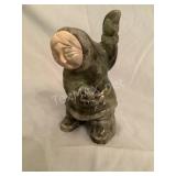 Handmade Marble Escamo Signed by Komok