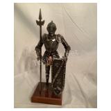 Metal Guard Figurine with movable Arms