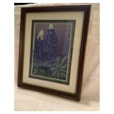 Framed Bluebonnet Print