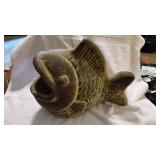 Clay Open Mouthed Fish