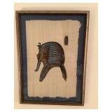 Framed Rice Paper Drawing