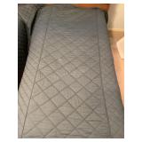 (2) Twin Blue Quilted Bedspreads