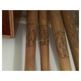 Vintage Bats & Baseballs