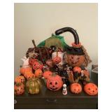Collection of Halloween Candles & Decorations