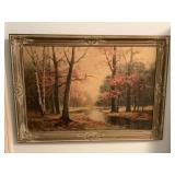 Robert  Wood 1953 Signed Print