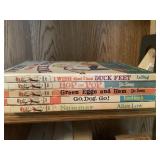 (5) Vintage Cat In The Hat Books