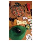 Vintage Girl Scout Badges, Sash & Accessories