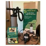 Timber Creek Electric Pump & Duel Action apump