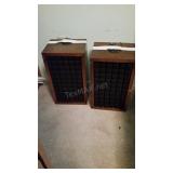 Pair of Vintage Stereo Speakers