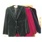 4 Vintage Velvet/ Corduroy Jackets