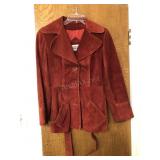 Vintage Causal Corner Leather Suede Jacket