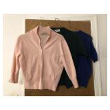 3 Vintage Cashmere Sweaters