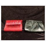 2 Faux Reptile Purses
