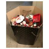 Box of Xmas Ornaments