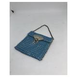 Enameled Chain Purse