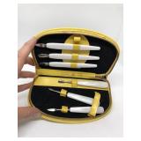 Austrian Leather Manicure Set