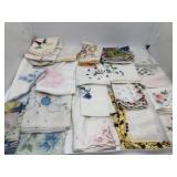 20 Vintage Handkerchiefs