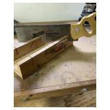 Miter Box and Back Saw