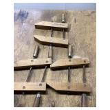 3 Jorgensen Wood Clamps
