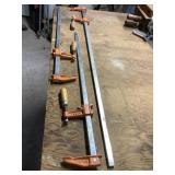 3 Large Wood Working Clamps