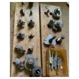 Collection of Router Drill Bits