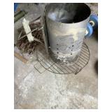 Charcoal Starter Chimney & Grate
