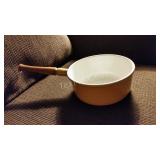 Belgium  Yellow Emamel  Cast Iron Pot