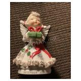 Vintage December Angel Figurine