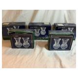 (10) Leaded Crystal Mini Vases