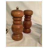Teakwood Salt & Pepper Shakers
