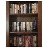 3 Shelves of Paper Back Books