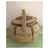 Lidded Storage Basket