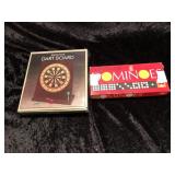 Dominoes and Dart Board