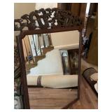 Wood Carved Framed Mirror