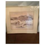 Framed & Signed Patricia Lotee Print