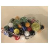 Bag of Vintage Marbles