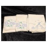 Embroidered Pillowcases