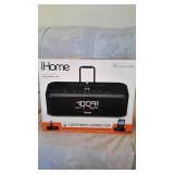 New I Home FM Stereo Alarm Clock