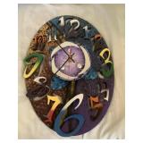 Swing Wood Handmade Wall Clock