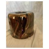 Vintage Linen Co Marble Designed Tissue Holder