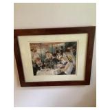 Luncheon of the Boating  Party Print