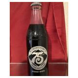 Unopened Vintage 75 Year Anniversary Coke Bottle