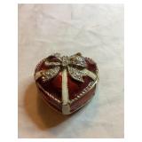 Made in China Heart with Box Trinket Box