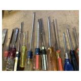Collection of Screwdrivers, Torx & Chisels