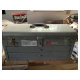 Metal Tool Box & Contents