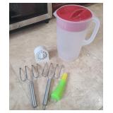 Kitchen Utensils with Pitcher