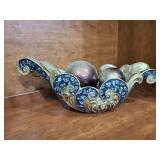 Carolena Bowl & Orbs Set Antique Gold