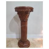 Design Toscano Imperia Inlaid Pedestal Plant Stand